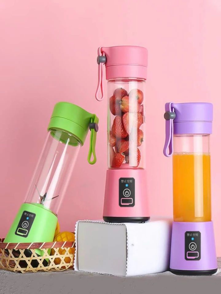 Mini Licuadora Recargable Usb Para Jugos